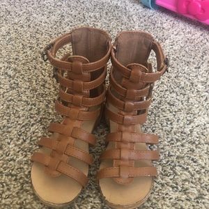 Toddler gladiator sandals